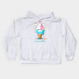 You make  me melt. Kids Hoodie